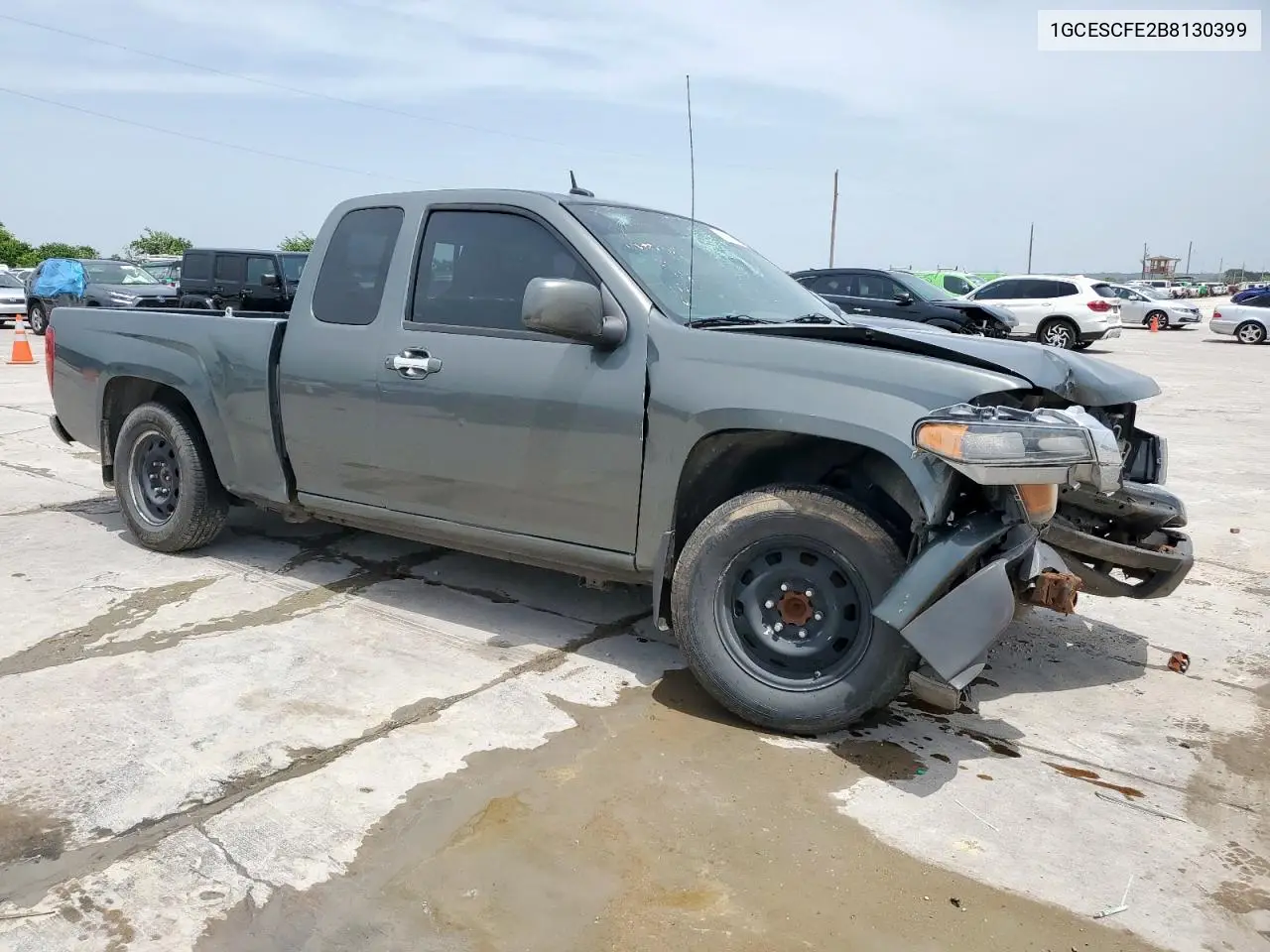 2011 Chevrolet Colorado Lt VIN: 1GCESCFE2B8130399 Lot: 57232575