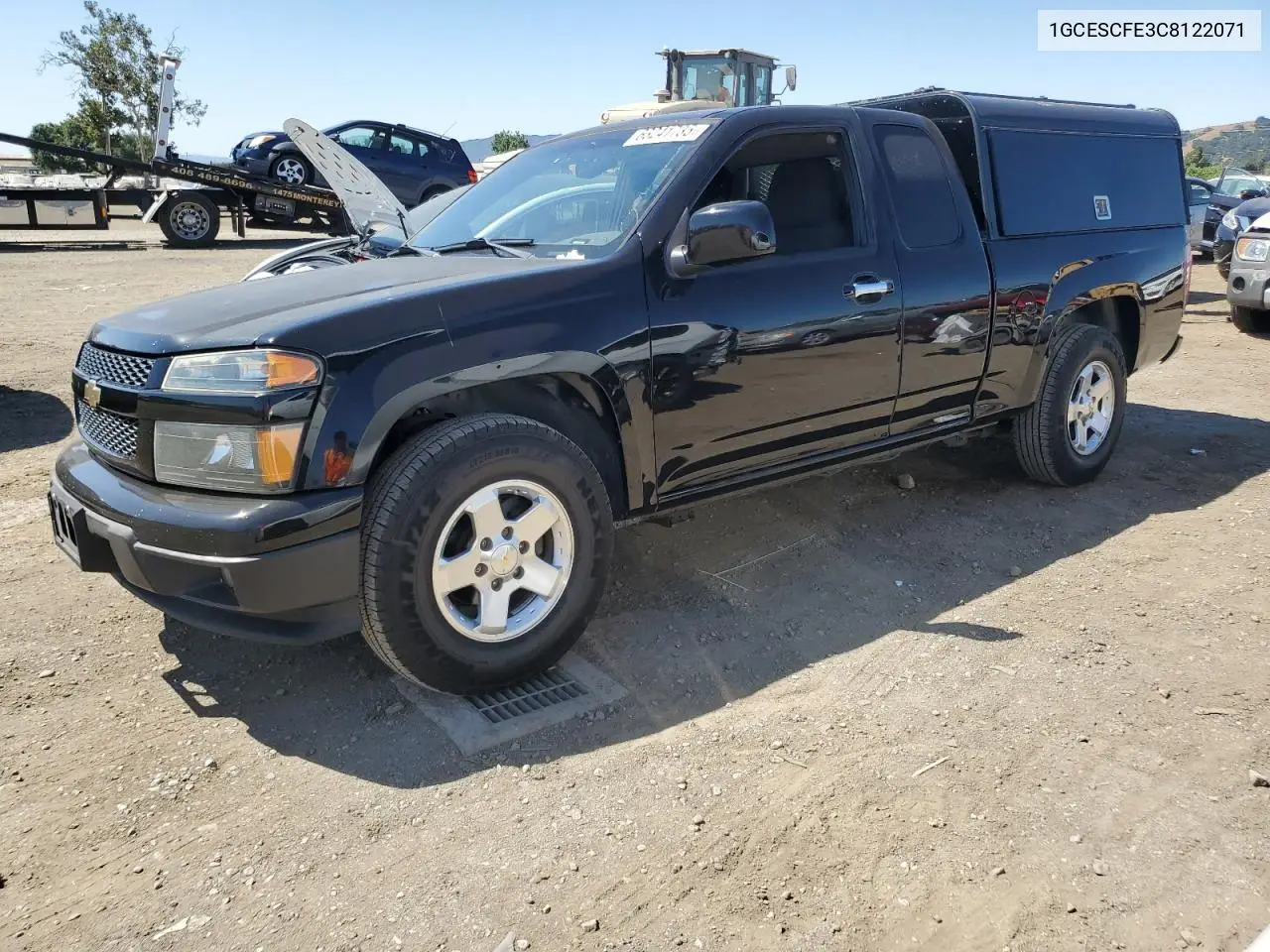 2012 Chevrolet Colorado Lt VIN: 1GCESCFE3C8122071 Lot: 63241735