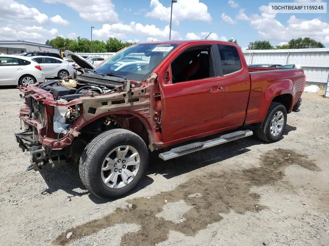 2015 Chevrolet Colorado Lt VIN: 1GCHTBEA8F1159245 Lot: 56420195