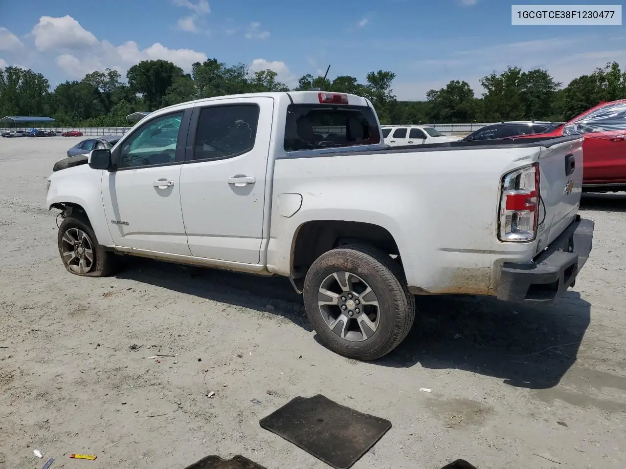 2015 Chevrolet Colorado Z71 VIN: 1GCGTCE38F1230477 Lot: 61748315