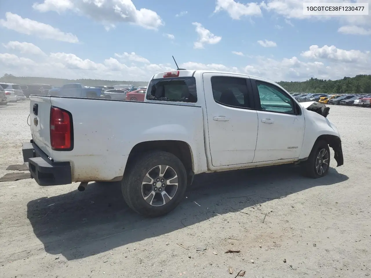 2015 Chevrolet Colorado Z71 VIN: 1GCGTCE38F1230477 Lot: 61748315