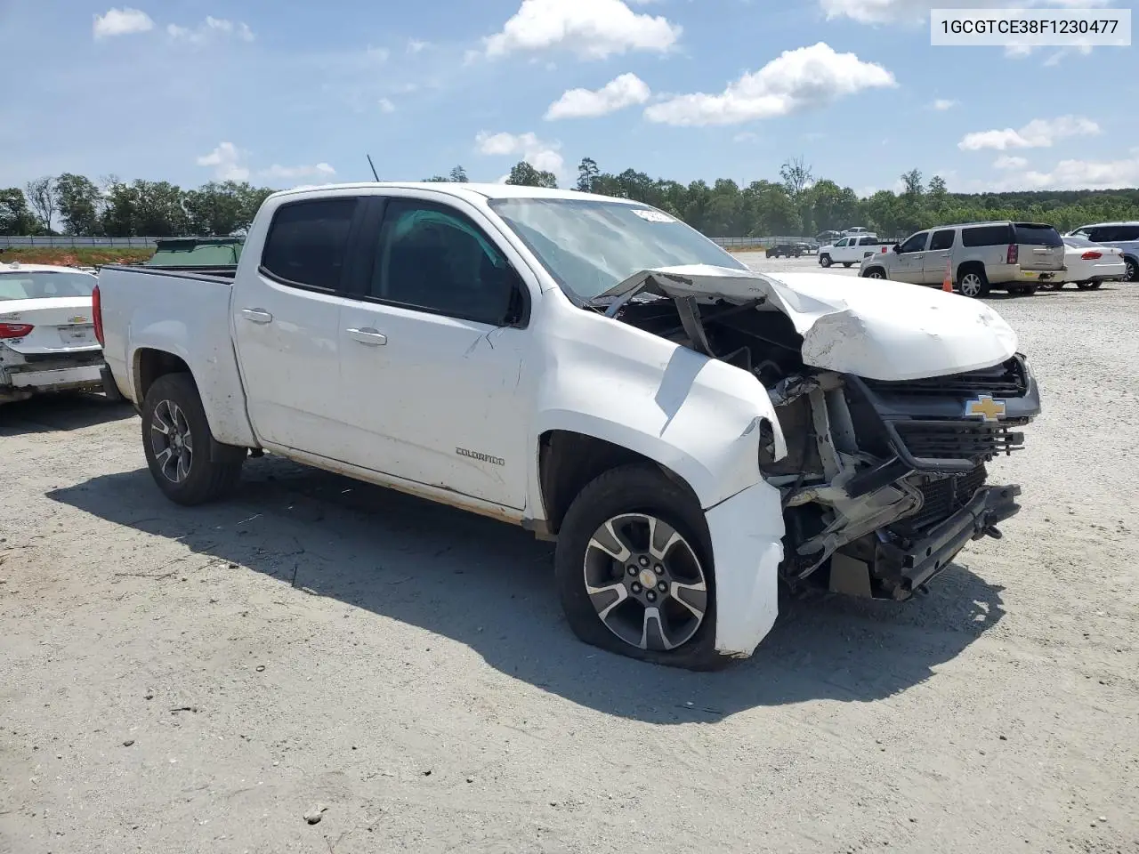 2015 Chevrolet Colorado Z71 VIN: 1GCGTCE38F1230477 Lot: 61748315