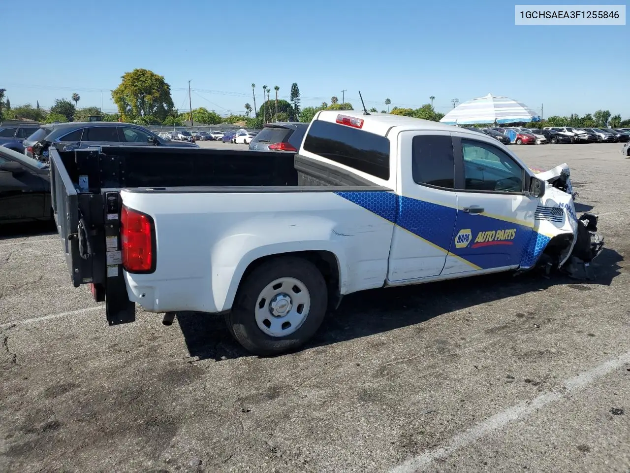 2015 Chevrolet Colorado VIN: 1GCHSAEA3F1255846 Lot: 62631875