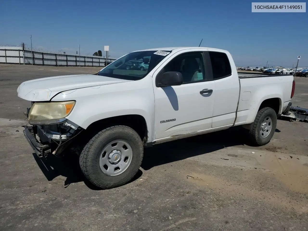 2015 Chevrolet Colorado VIN: 1GCHSAEA4F1149051 Lot: 62927535