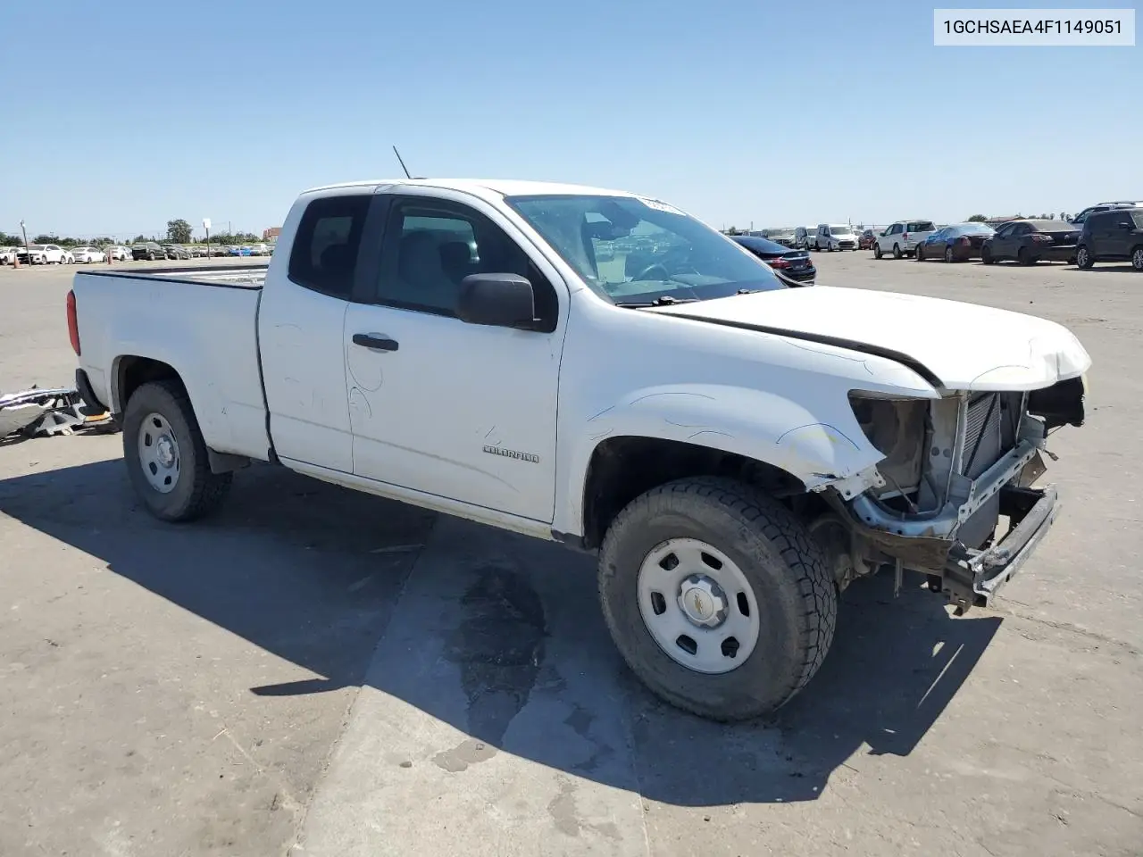 2015 Chevrolet Colorado VIN: 1GCHSAEA4F1149051 Lot: 62927535