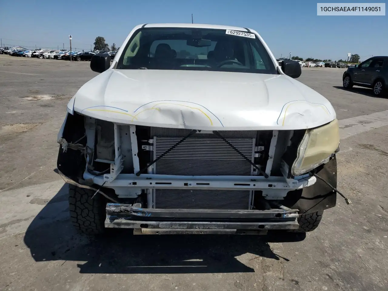 2015 Chevrolet Colorado VIN: 1GCHSAEA4F1149051 Lot: 62927535