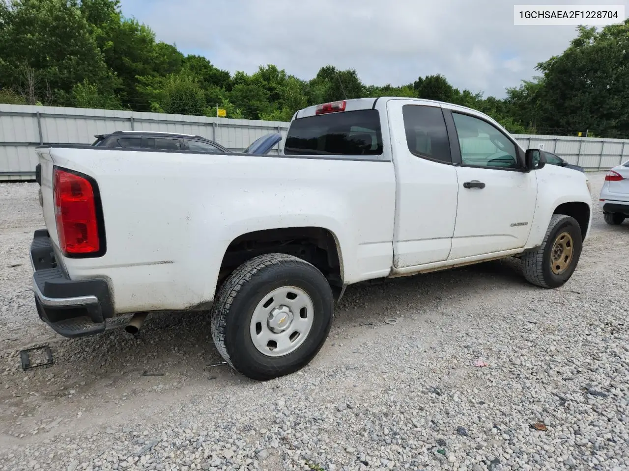 2015 Chevrolet Colorado VIN: 1GCHSAEA2F1228704 Lot: 63033465