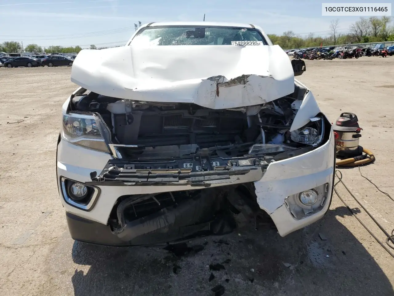 2016 Chevrolet Colorado Lt VIN: 1GCGTCE3XG1116465 Lot: 54088285