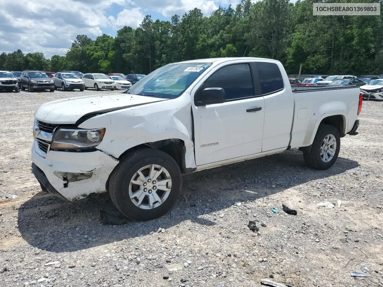 2016 Chevrolet Colorado VIN: 1GCHSBEA8G1369803 Lot: 56537605