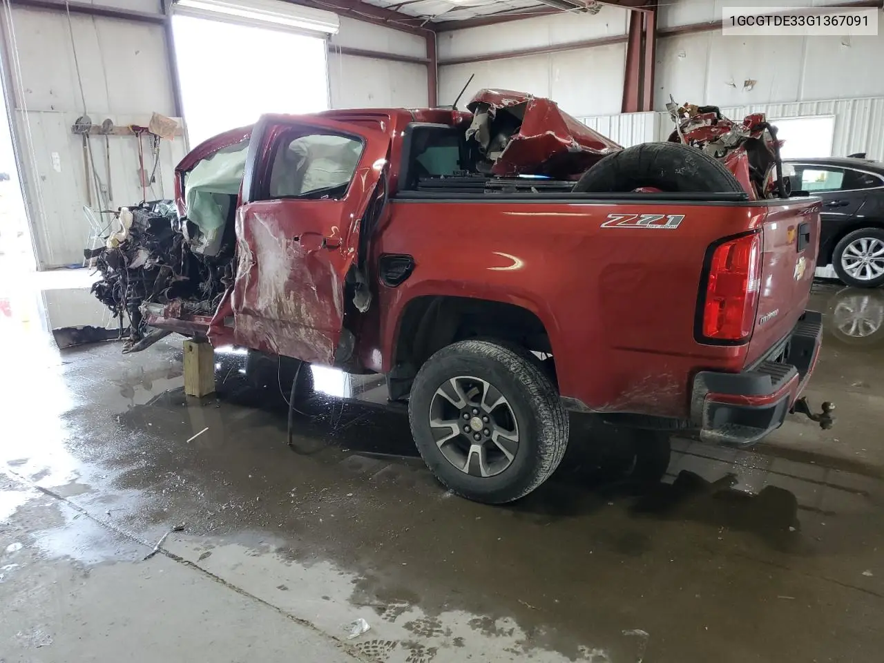 2016 Chevrolet Colorado Z71 VIN: 1GCGTDE33G1367091 Lot: 59325125