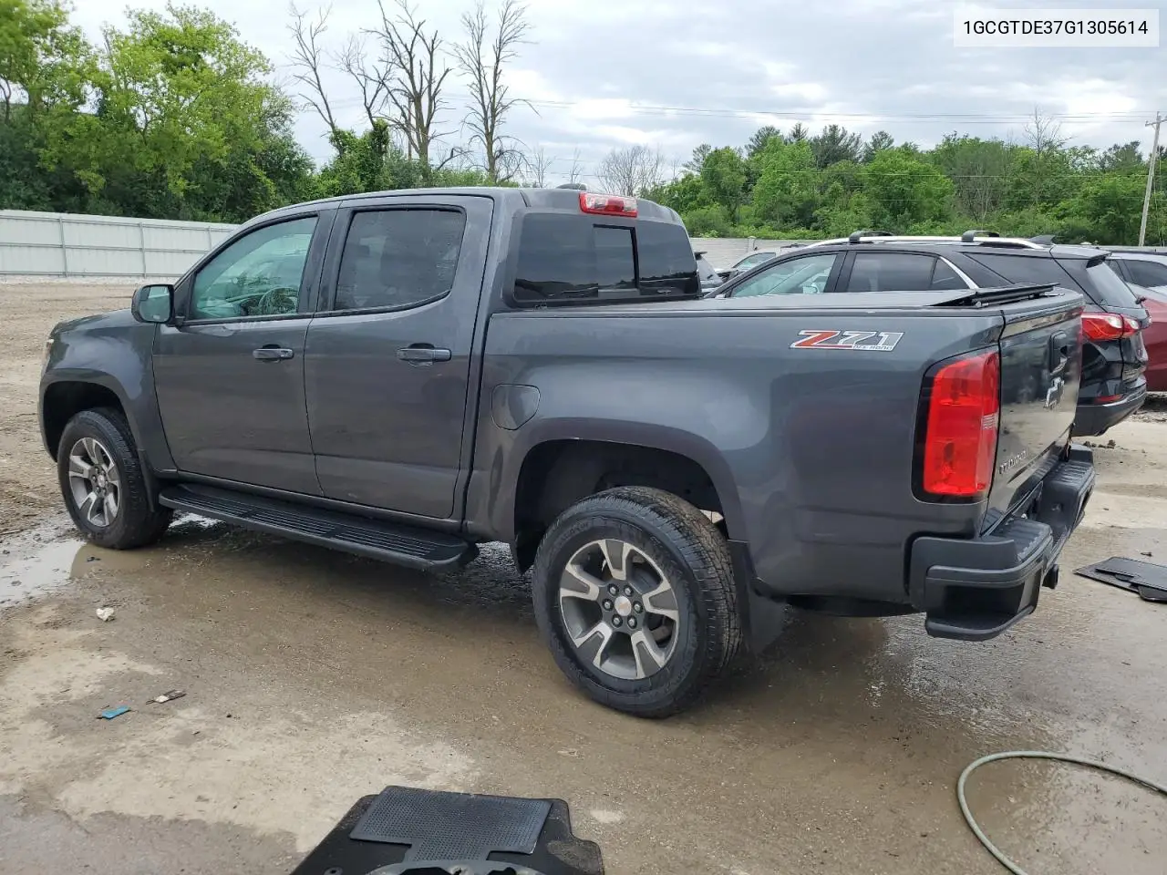 2016 Chevrolet Colorado Z71 VIN: 1GCGTDE37G1305614 Lot: 61631855