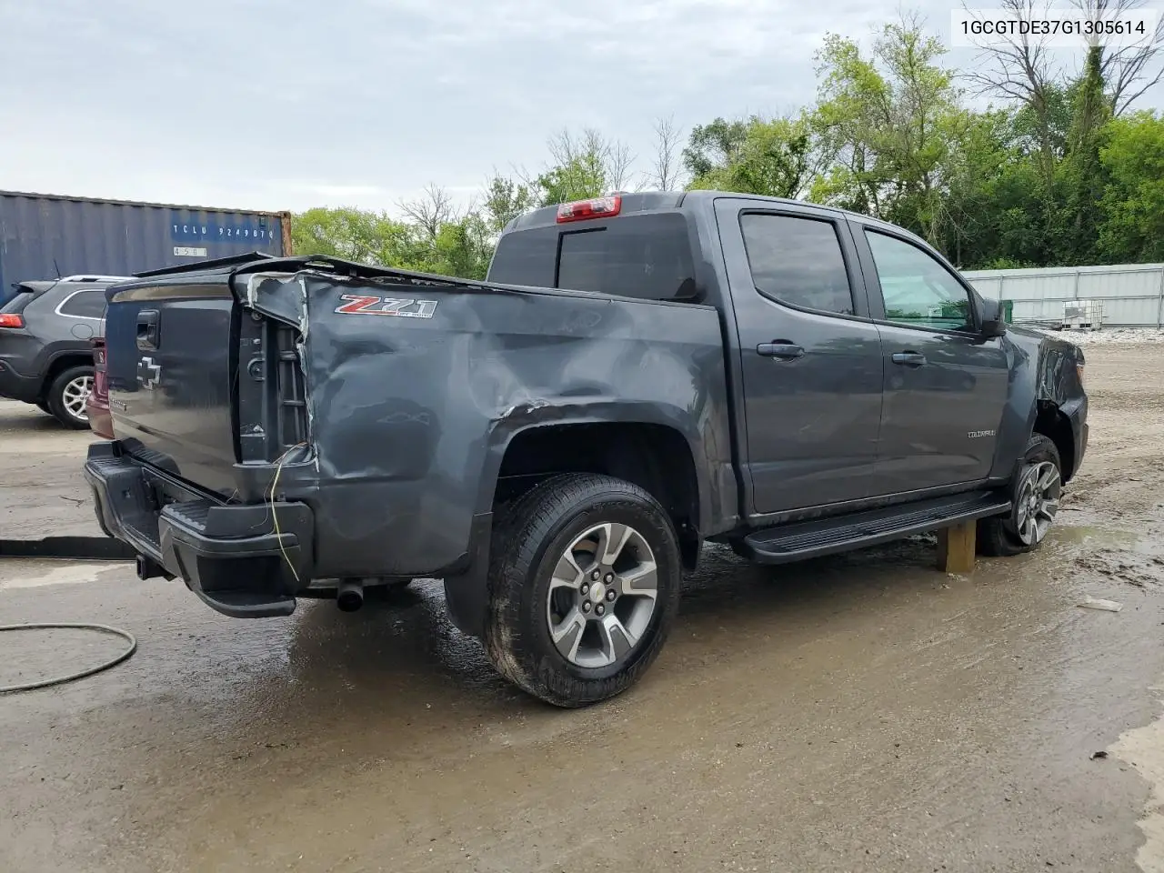 2016 Chevrolet Colorado Z71 VIN: 1GCGTDE37G1305614 Lot: 61631855