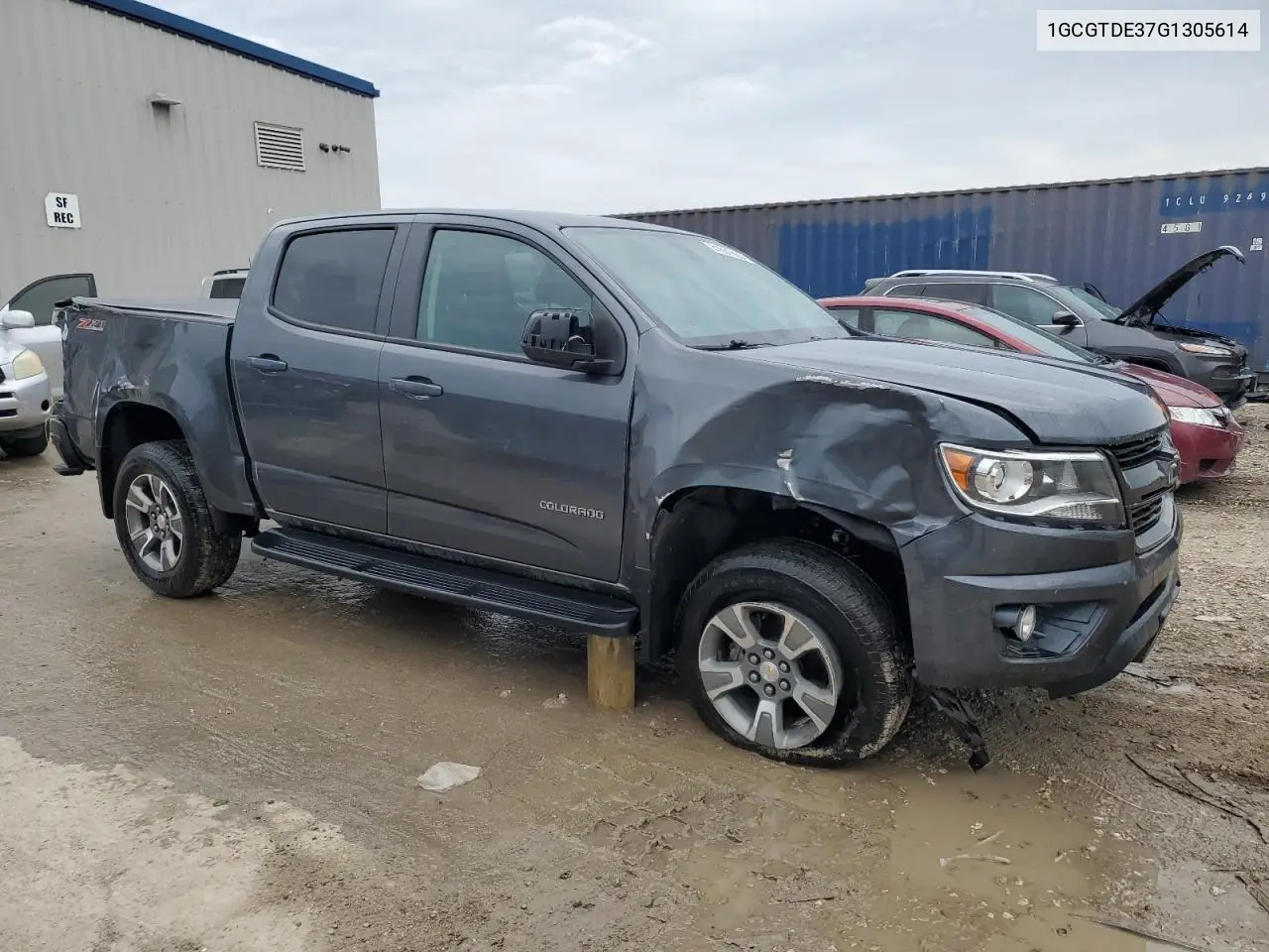 2016 Chevrolet Colorado Z71 VIN: 1GCGTDE37G1305614 Lot: 61631855