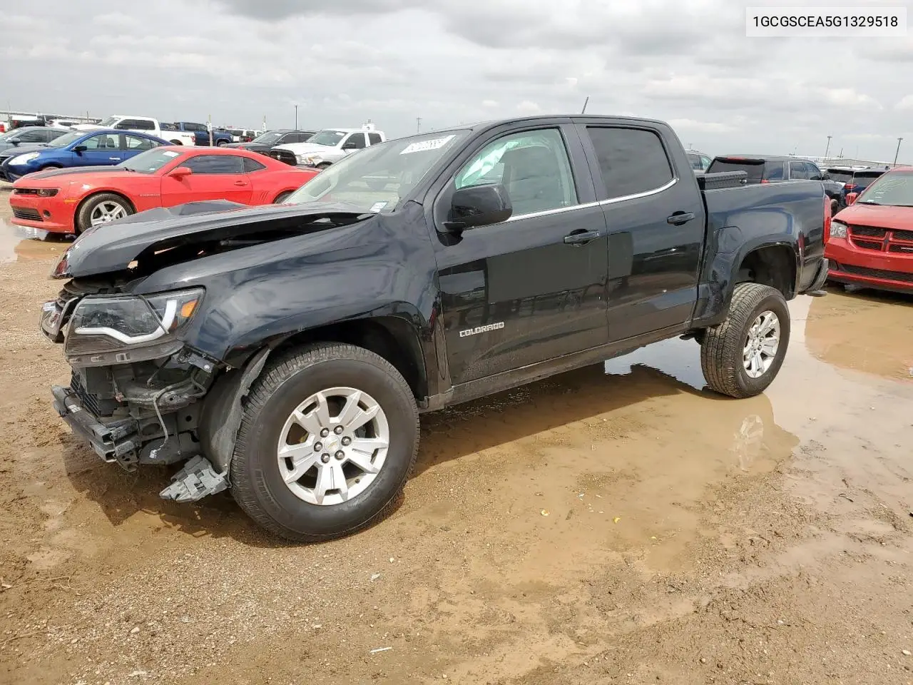 2016 Chevrolet Colorado Lt VIN: 1GCGSCEA5G1329518 Lot: 62122885