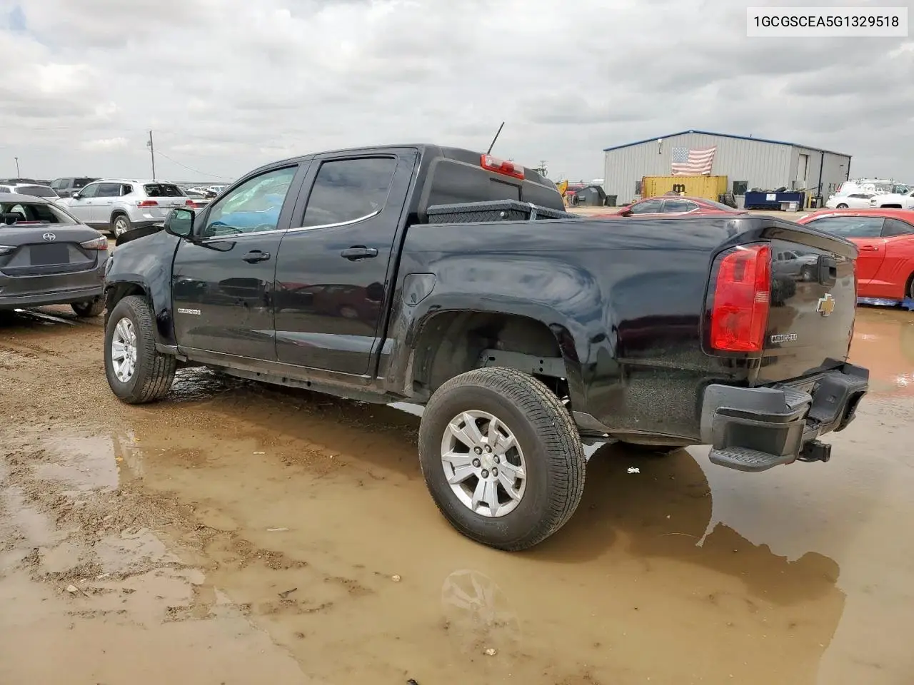 2016 Chevrolet Colorado Lt VIN: 1GCGSCEA5G1329518 Lot: 62122885