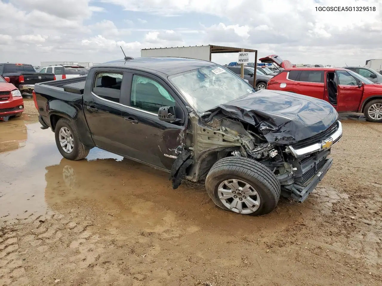 2016 Chevrolet Colorado Lt VIN: 1GCGSCEA5G1329518 Lot: 62122885