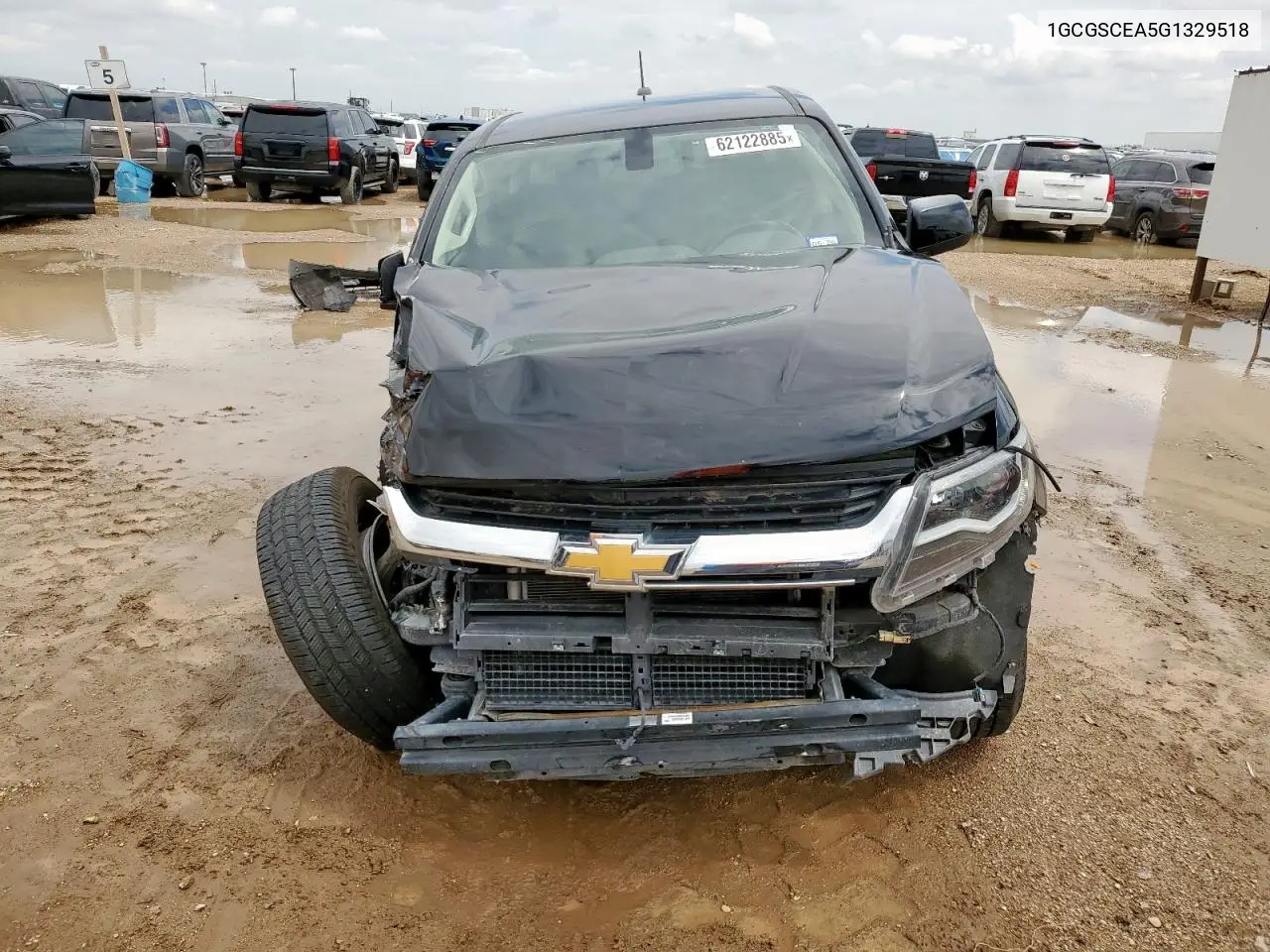 2016 Chevrolet Colorado Lt VIN: 1GCGSCEA5G1329518 Lot: 62122885