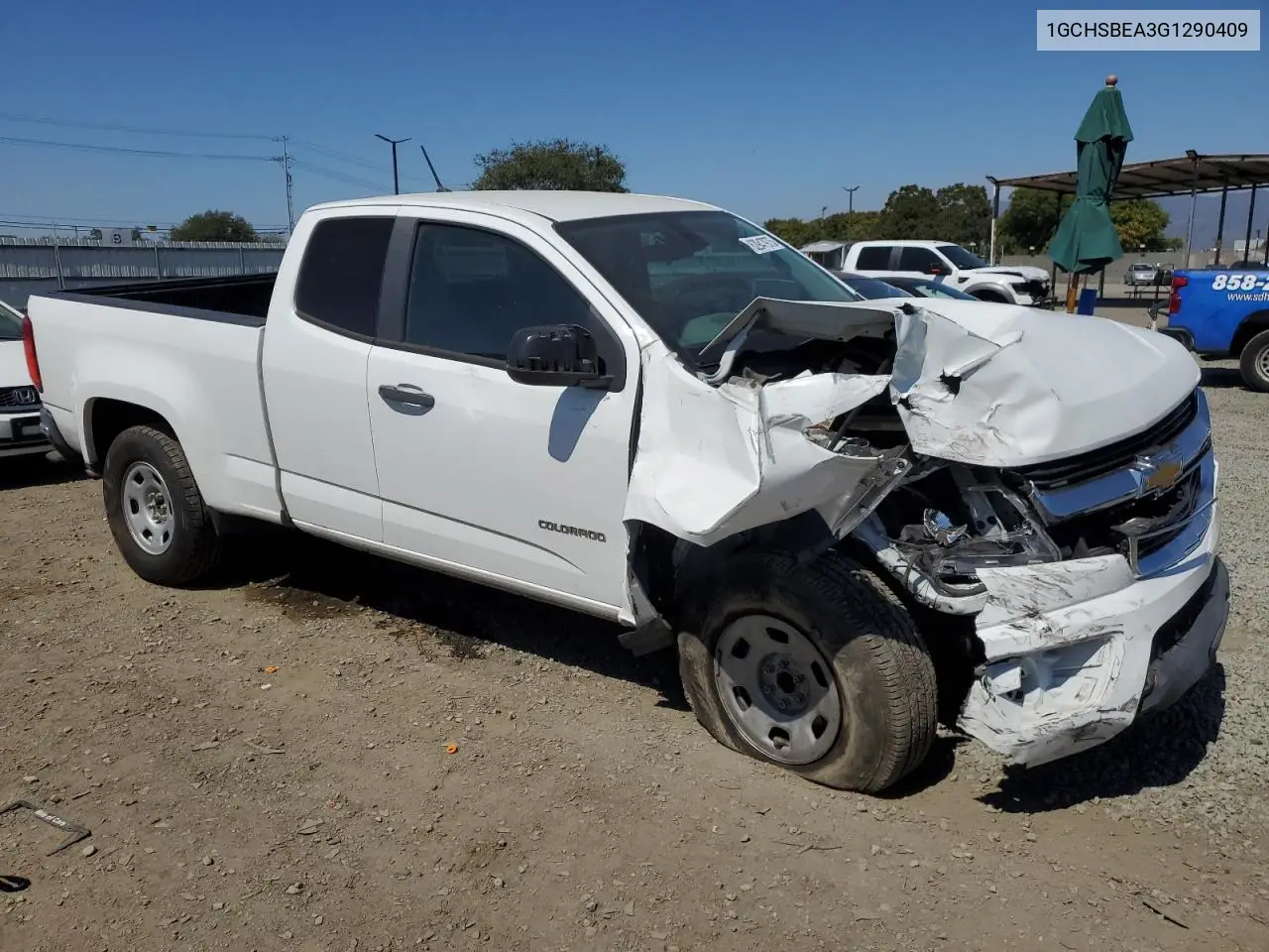 2016 Chevrolet Colorado VIN: 1GCHSBEA3G1290409 Lot: 62947975