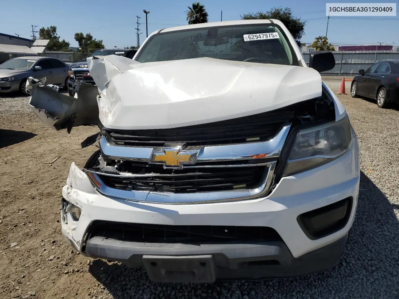 2016 Chevrolet Colorado VIN: 1GCHSBEA3G1290409 Lot: 62947975