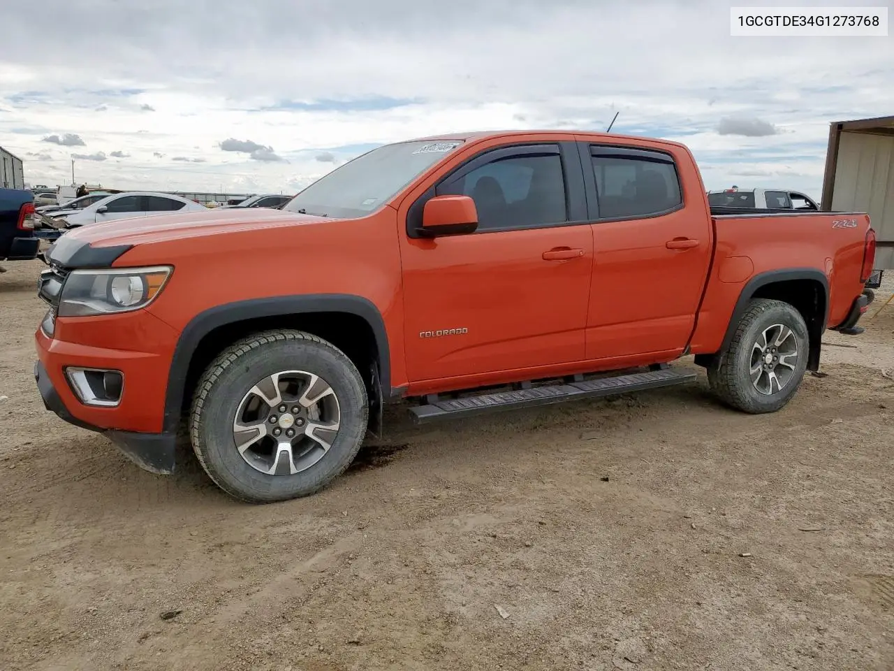 2016 Chevrolet Colorado Z71 VIN: 1GCGTDE34G1273768 Lot: 63082485