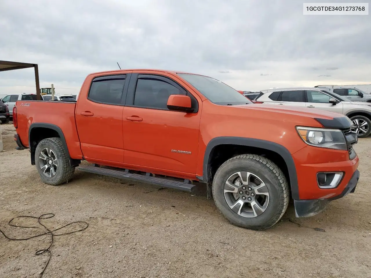 2016 Chevrolet Colorado Z71 VIN: 1GCGTDE34G1273768 Lot: 63082485
