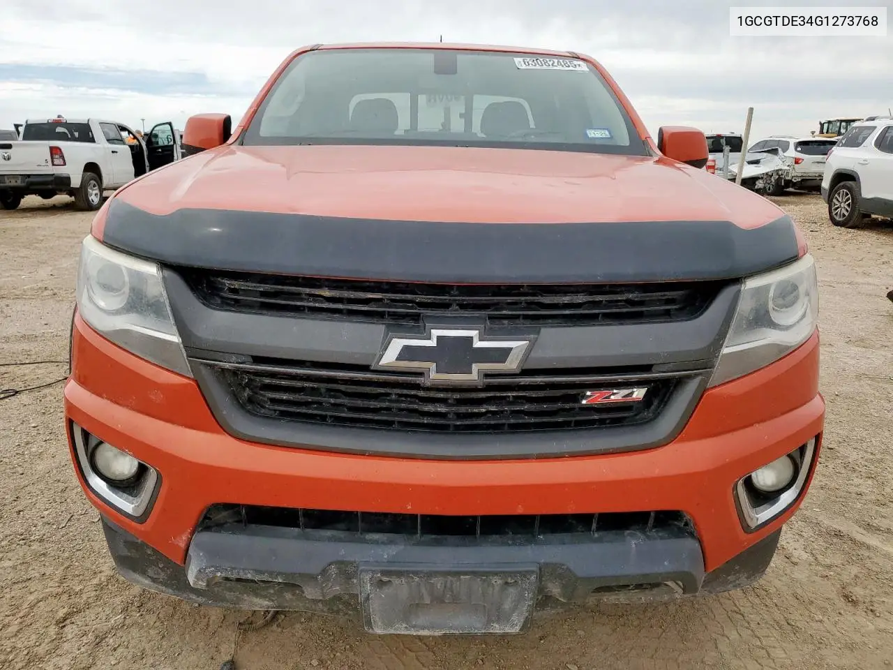 2016 Chevrolet Colorado Z71 VIN: 1GCGTDE34G1273768 Lot: 63082485
