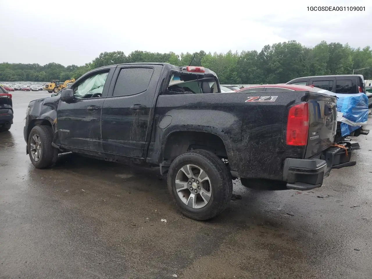 2016 Chevrolet Colorado Z71 VIN: 1GCGSDEA0G1109001 Lot: 63238825