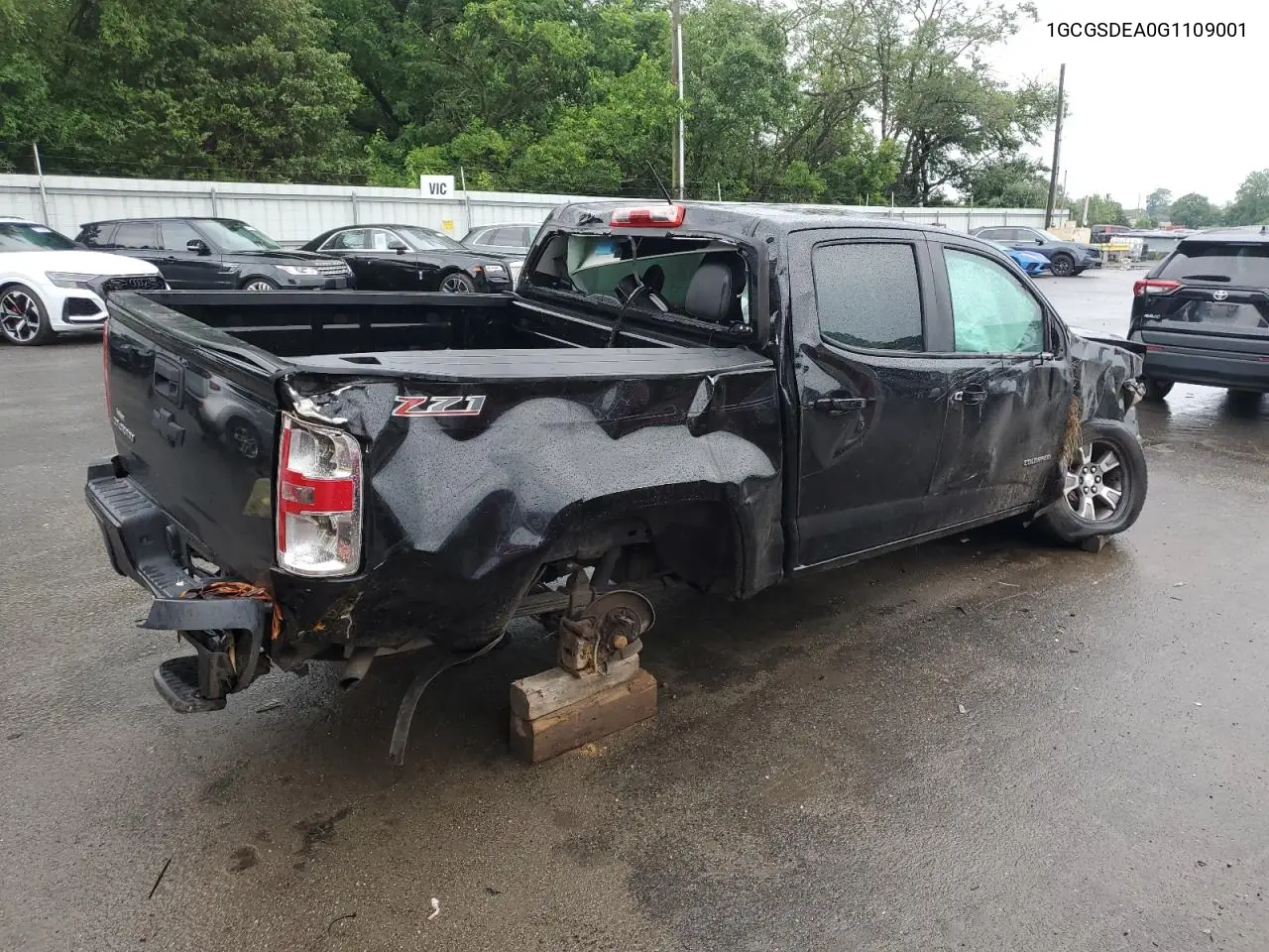 2016 Chevrolet Colorado Z71 VIN: 1GCGSDEA0G1109001 Lot: 63238825