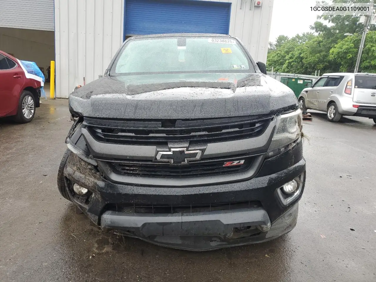 2016 Chevrolet Colorado Z71 VIN: 1GCGSDEA0G1109001 Lot: 63238825