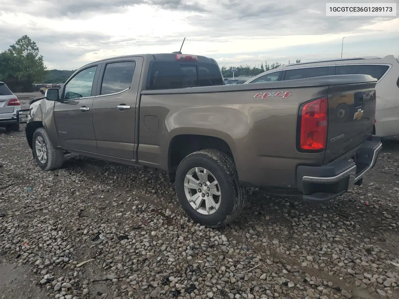2016 Chevrolet Colorado Lt VIN: 1GCGTCE36G1289173 Lot: 65345265