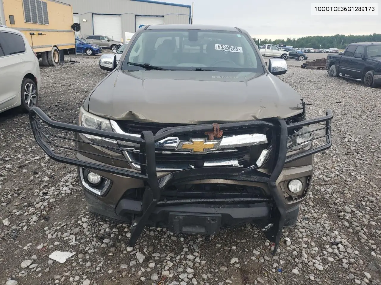 2016 Chevrolet Colorado Lt VIN: 1GCGTCE36G1289173 Lot: 65345265