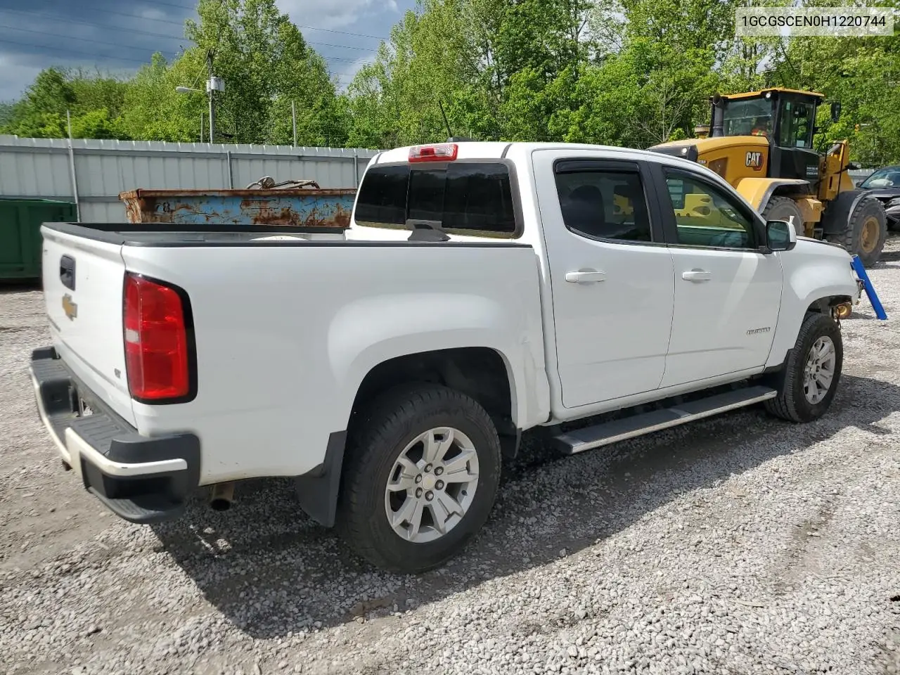 2017 Chevrolet Colorado Lt VIN: 1GCGSCEN0H1220744 Lot: 51233735
