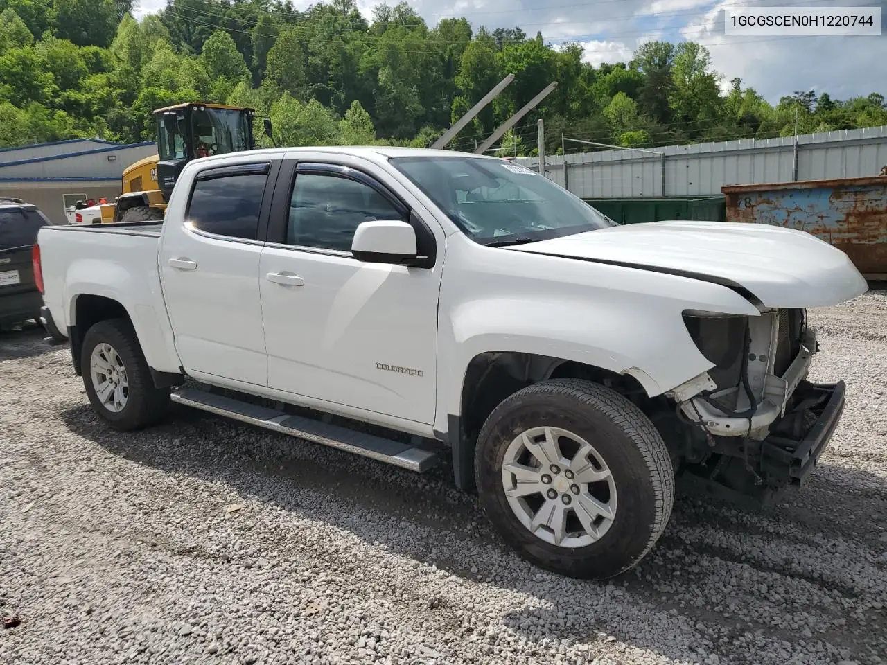 2017 Chevrolet Colorado Lt VIN: 1GCGSCEN0H1220744 Lot: 51233735