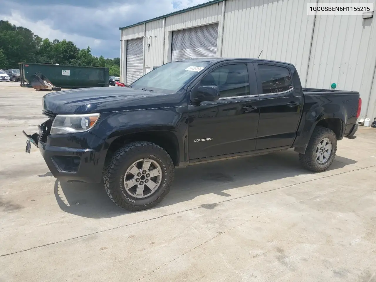2017 Chevrolet Colorado VIN: 1GCGSBEN6H1155215 Lot: 56486355