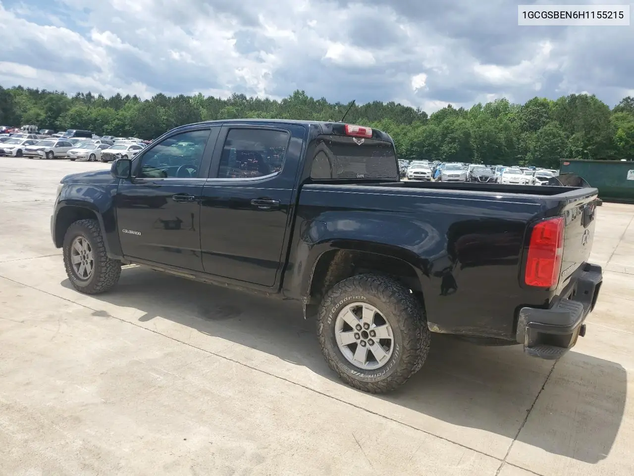 2017 Chevrolet Colorado VIN: 1GCGSBEN6H1155215 Lot: 56486355