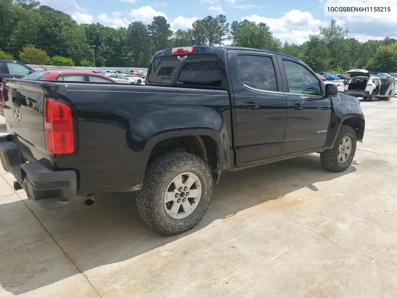 2017 Chevrolet Colorado VIN: 1GCGSBEN6H1155215 Lot: 56486355
