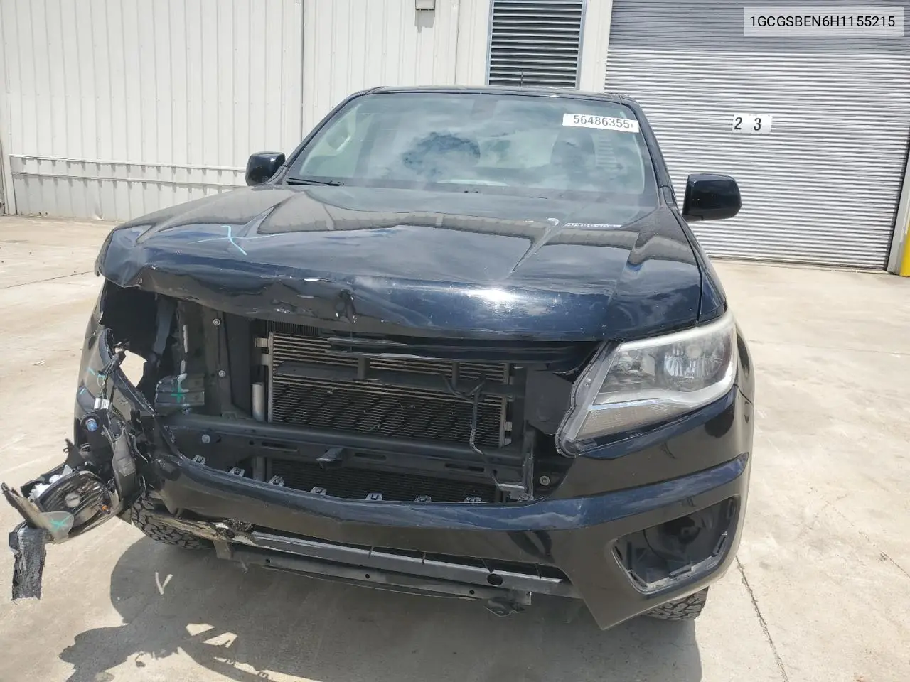 2017 Chevrolet Colorado VIN: 1GCGSBEN6H1155215 Lot: 56486355