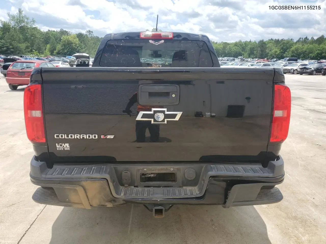 2017 Chevrolet Colorado VIN: 1GCGSBEN6H1155215 Lot: 56486355