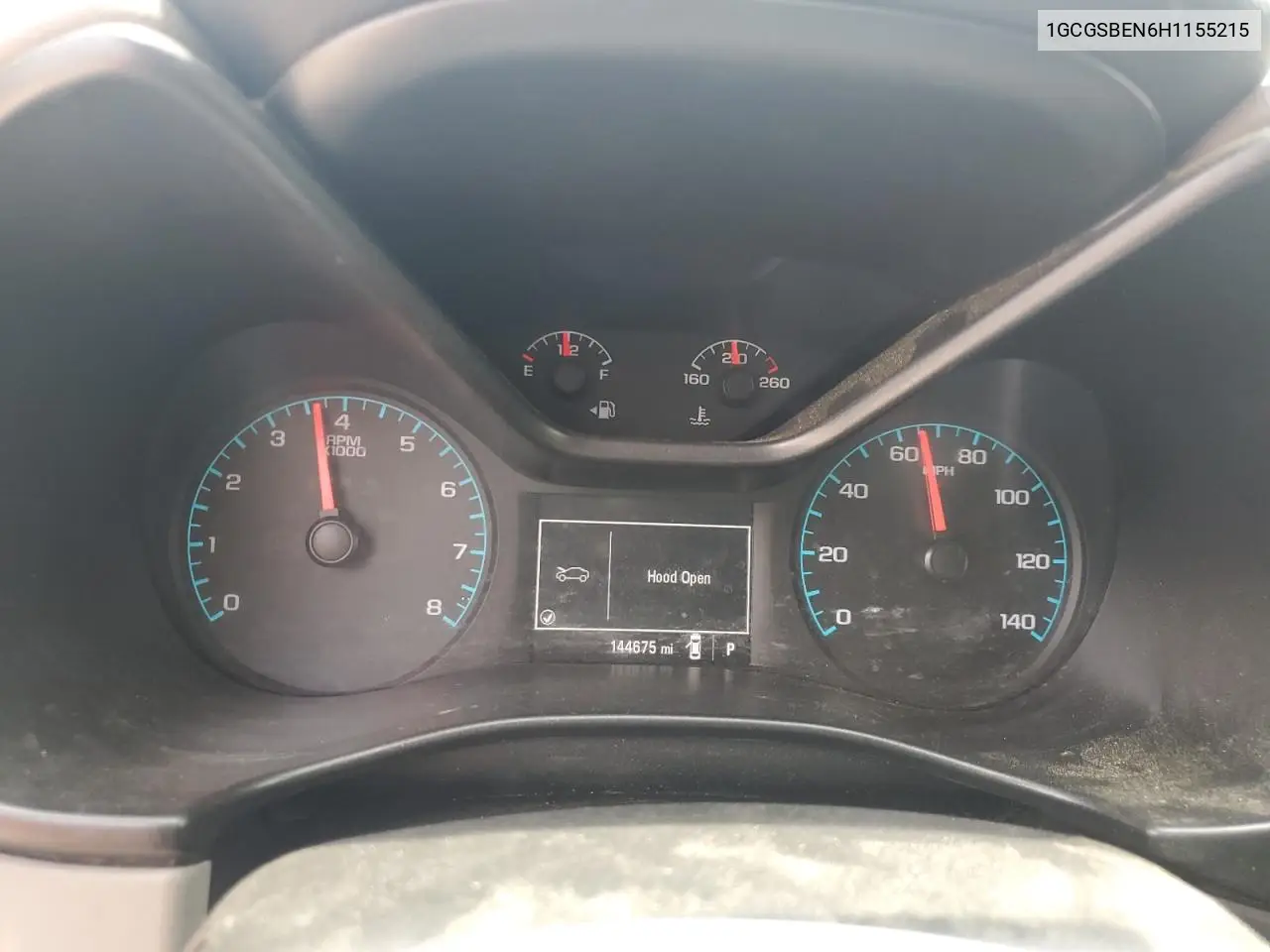 2017 Chevrolet Colorado VIN: 1GCGSBEN6H1155215 Lot: 56486355