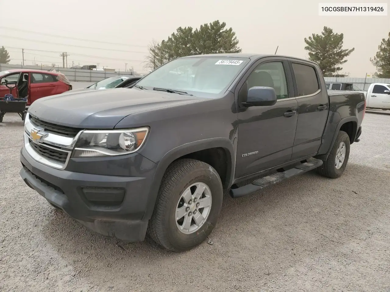 2017 Chevrolet Colorado VIN: 1GCGSBEN7H1319426 Lot: 56779445