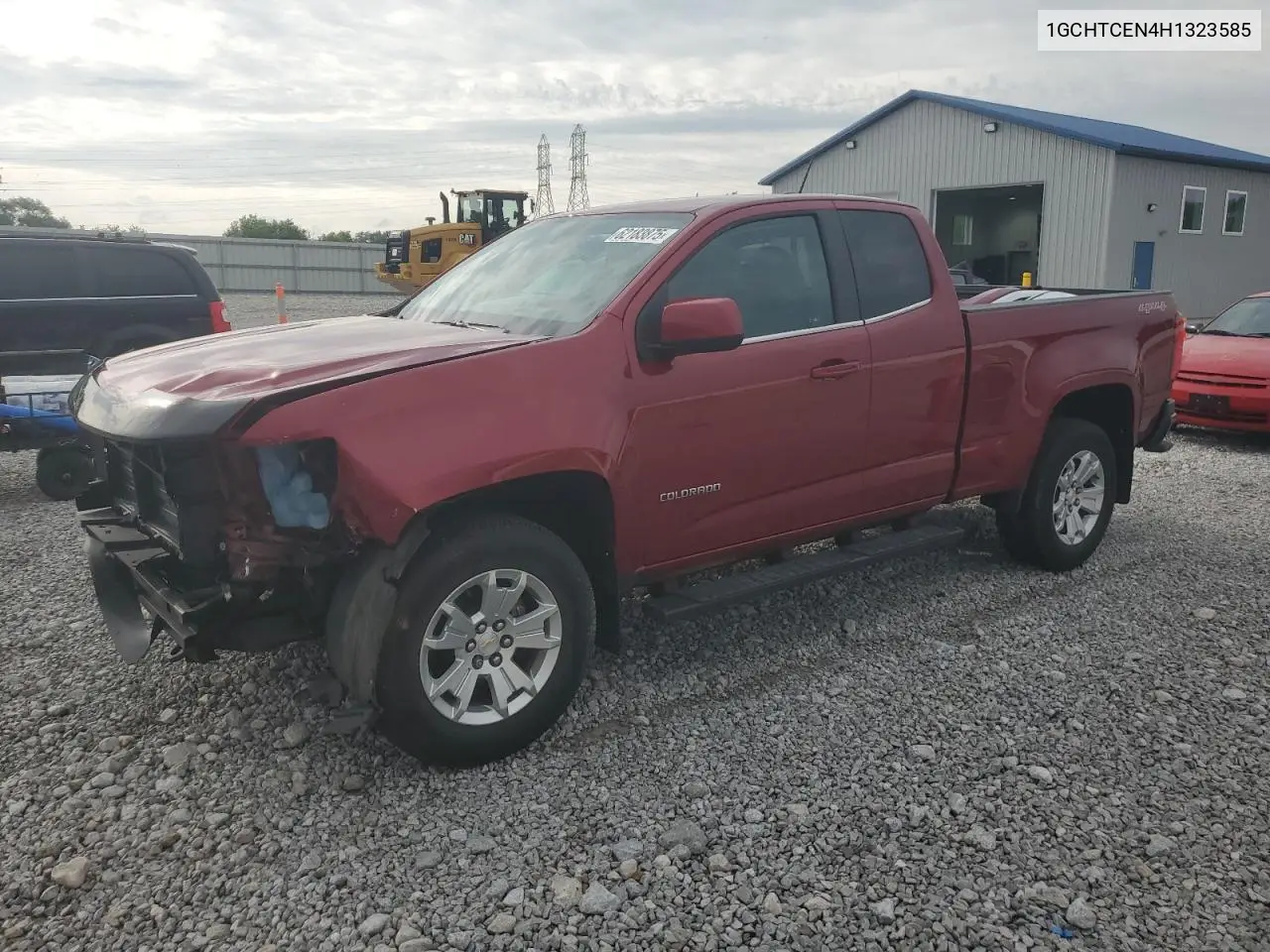 2017 Chevrolet Colorado Lt VIN: 1GCHTCEN4H1323585 Lot: 62183875