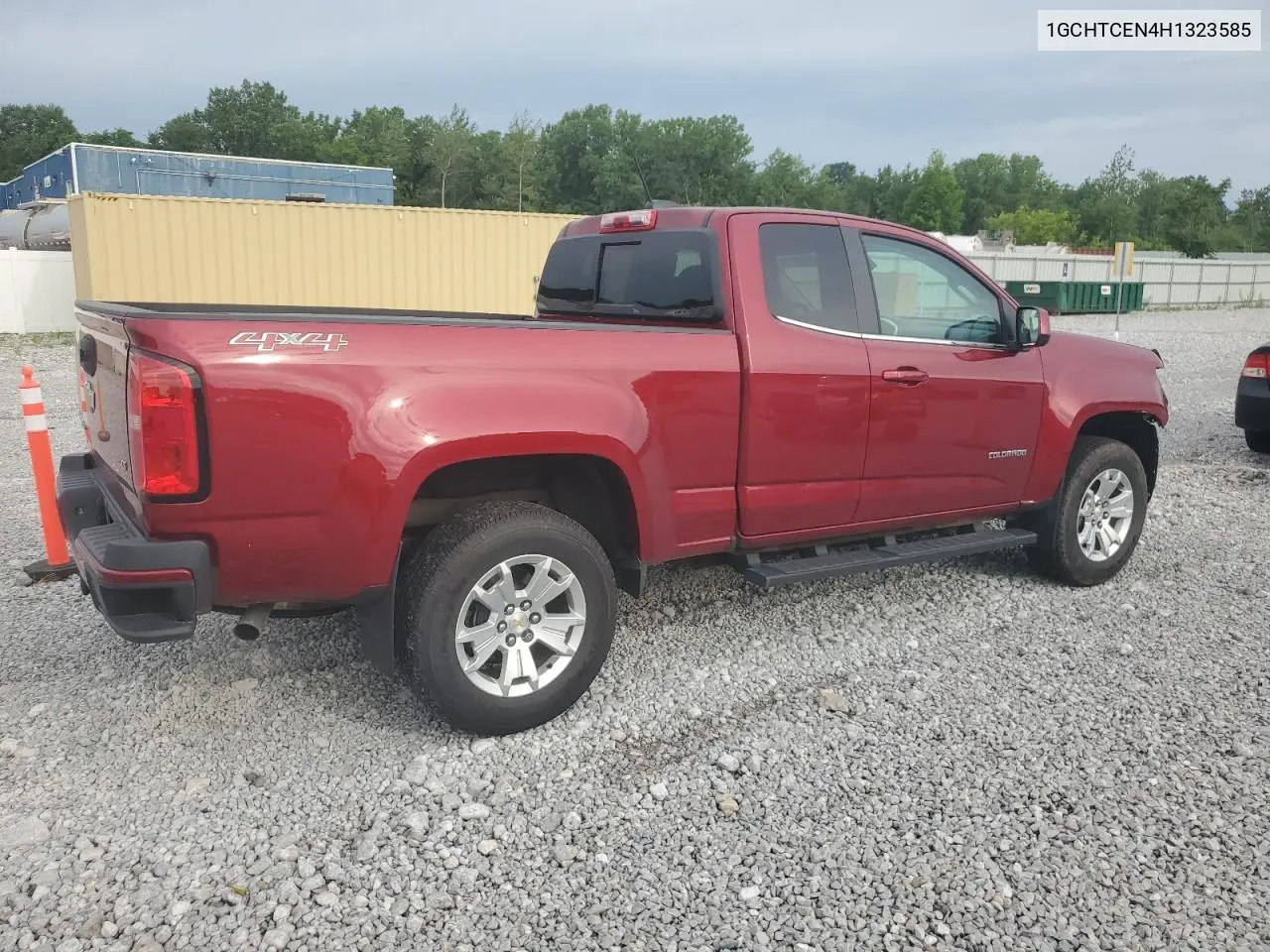 2017 Chevrolet Colorado Lt VIN: 1GCHTCEN4H1323585 Lot: 62183875