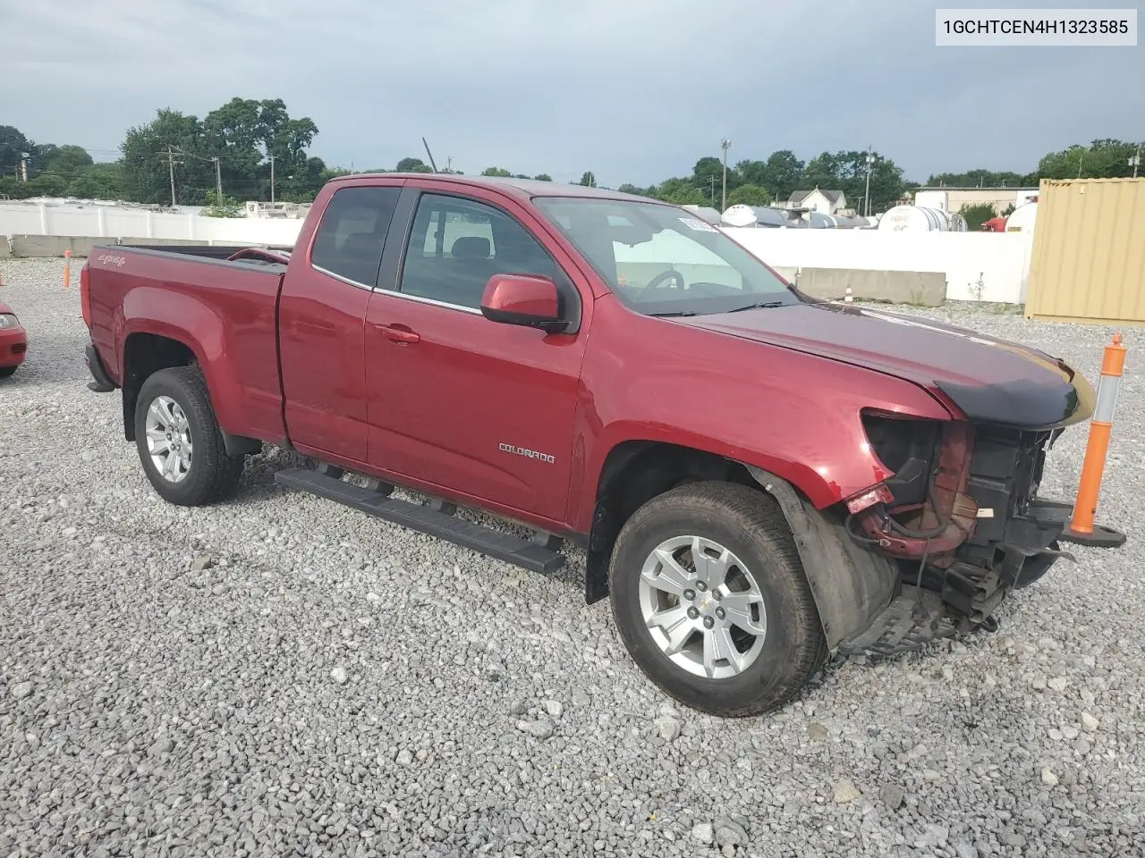 2017 Chevrolet Colorado Lt VIN: 1GCHTCEN4H1323585 Lot: 62183875