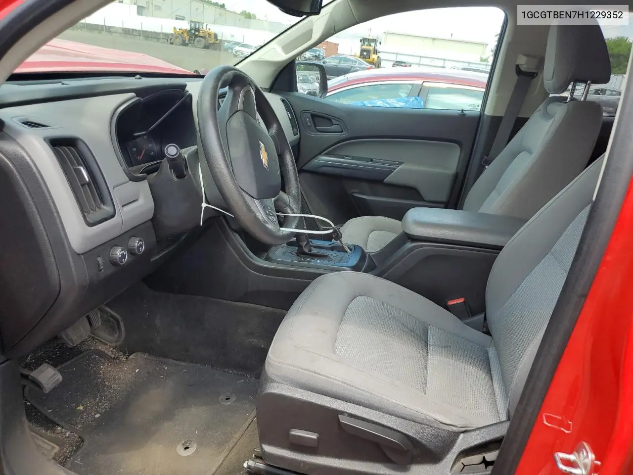 2017 Chevrolet Colorado VIN: 1GCGTBEN7H1229352 Lot: 62403625