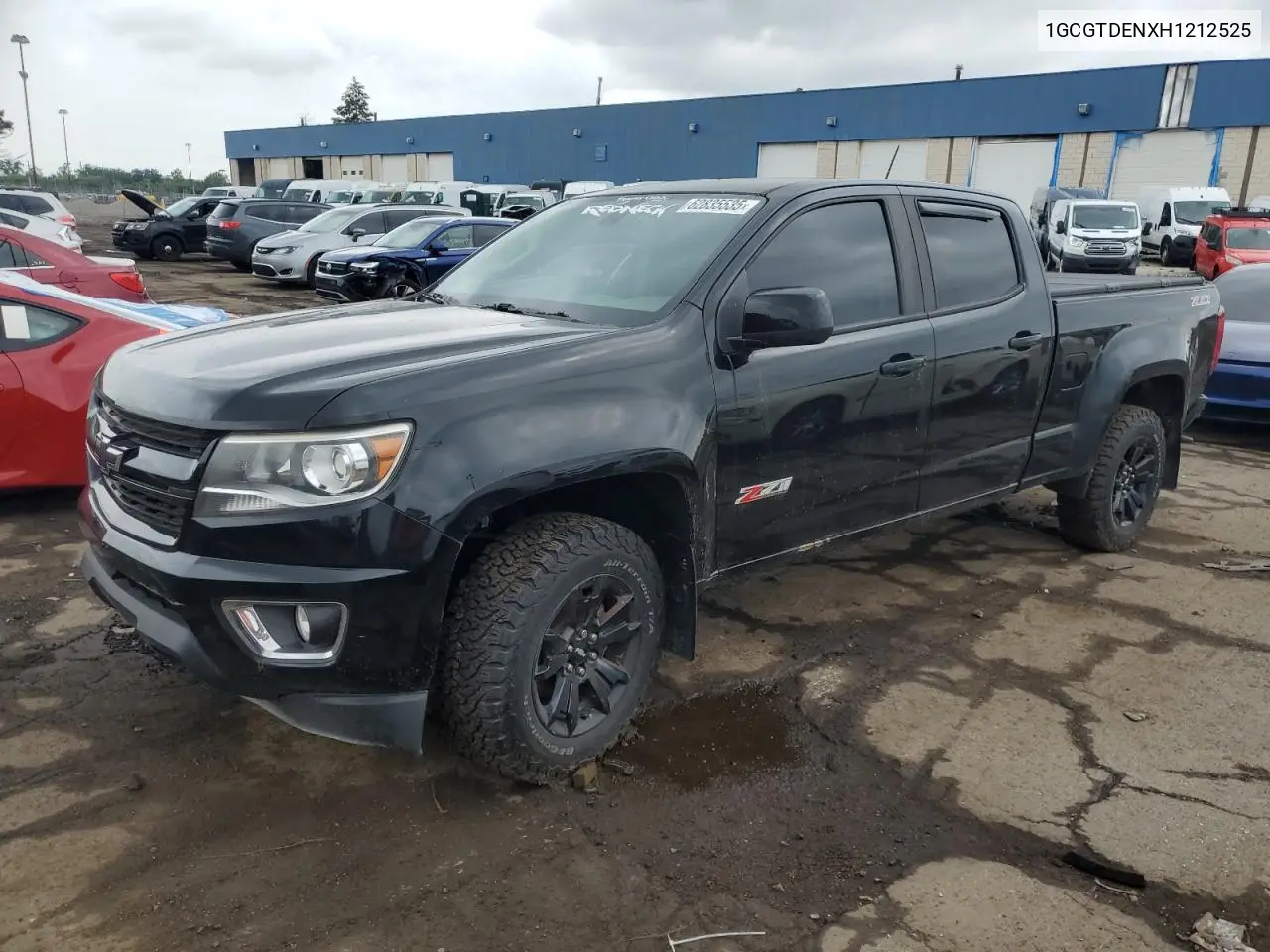 2017 Chevrolet Colorado Z71 VIN: 1GCGTDENXH1212525 Lot: 62835535