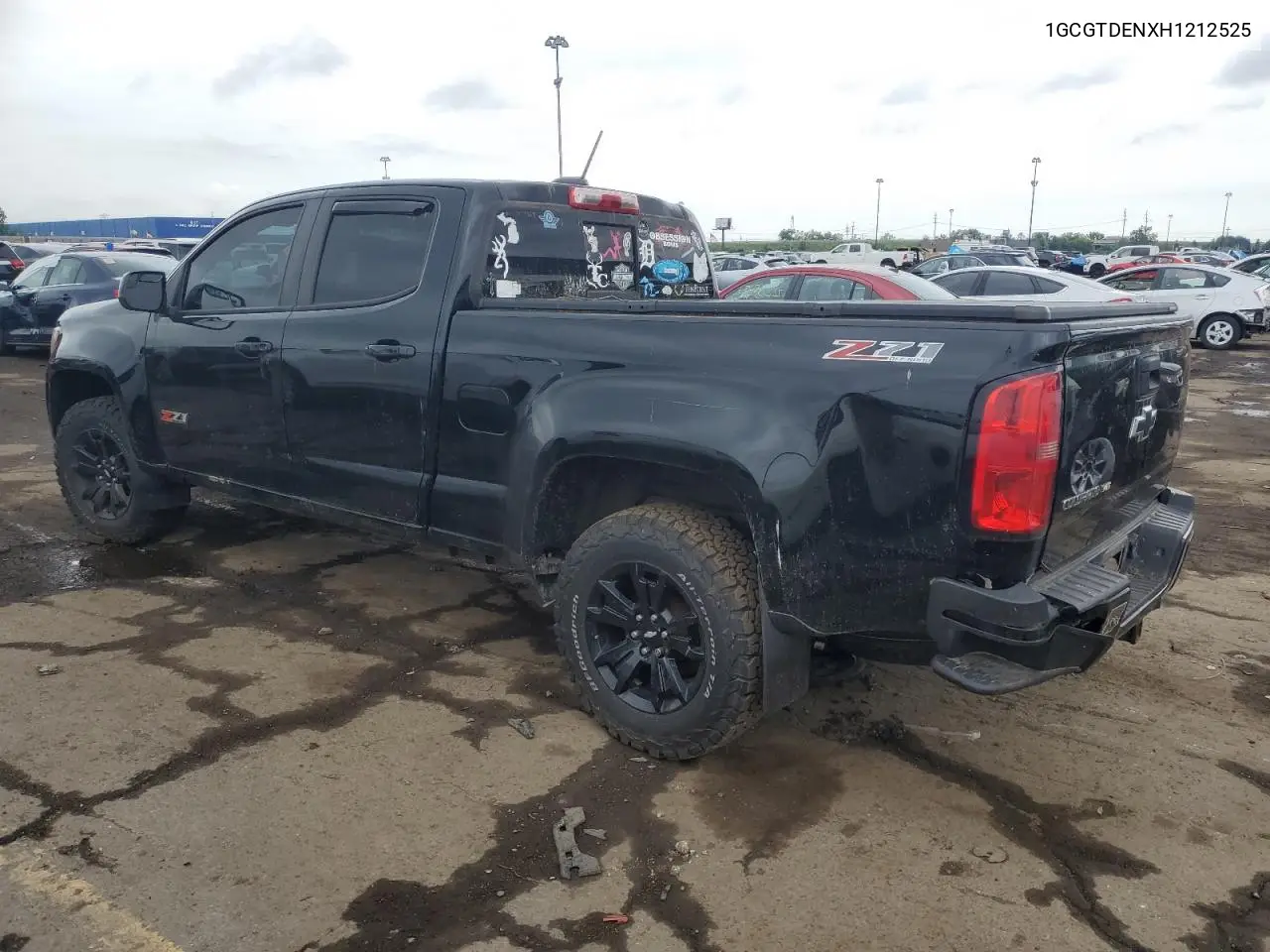 2017 Chevrolet Colorado Z71 VIN: 1GCGTDENXH1212525 Lot: 62835535