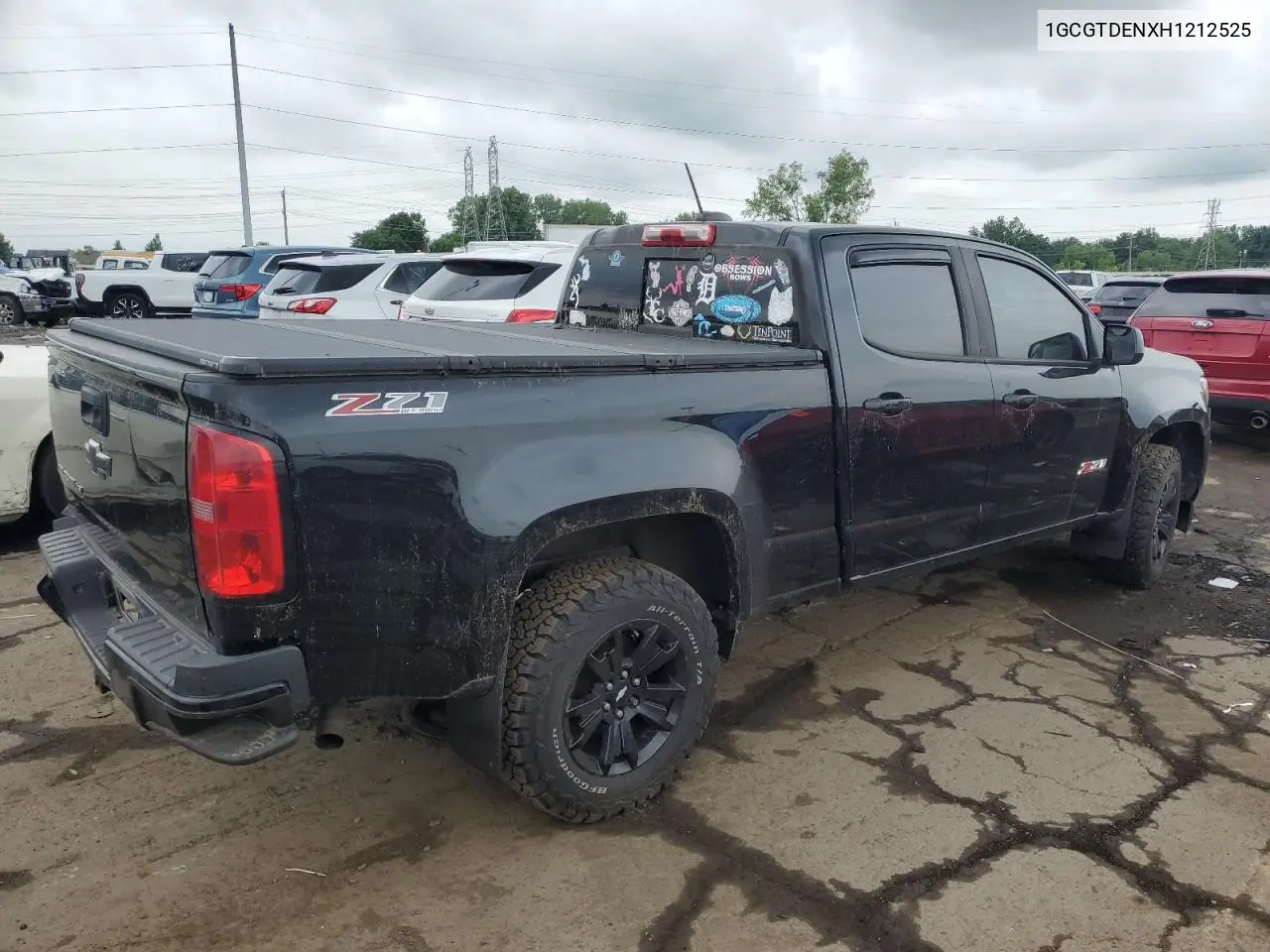 2017 Chevrolet Colorado Z71 VIN: 1GCGTDENXH1212525 Lot: 62835535
