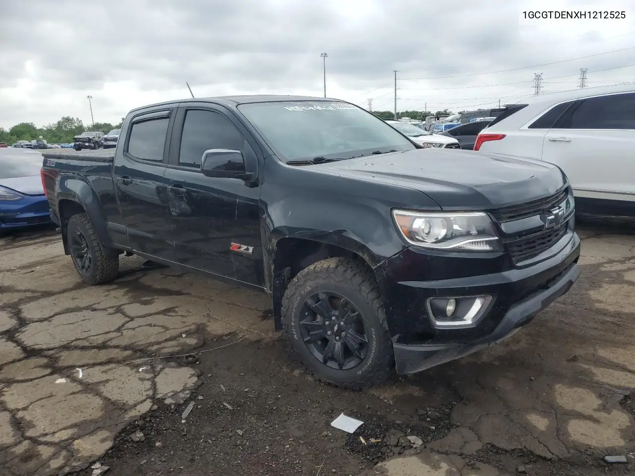 2017 Chevrolet Colorado Z71 VIN: 1GCGTDENXH1212525 Lot: 62835535