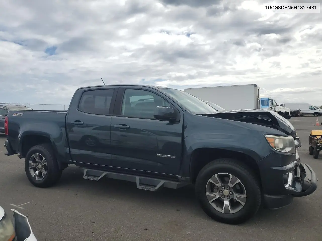 2017 Chevrolet Colorado Z71 VIN: 1GCGSDEN6H1327481 Lot: 62967865