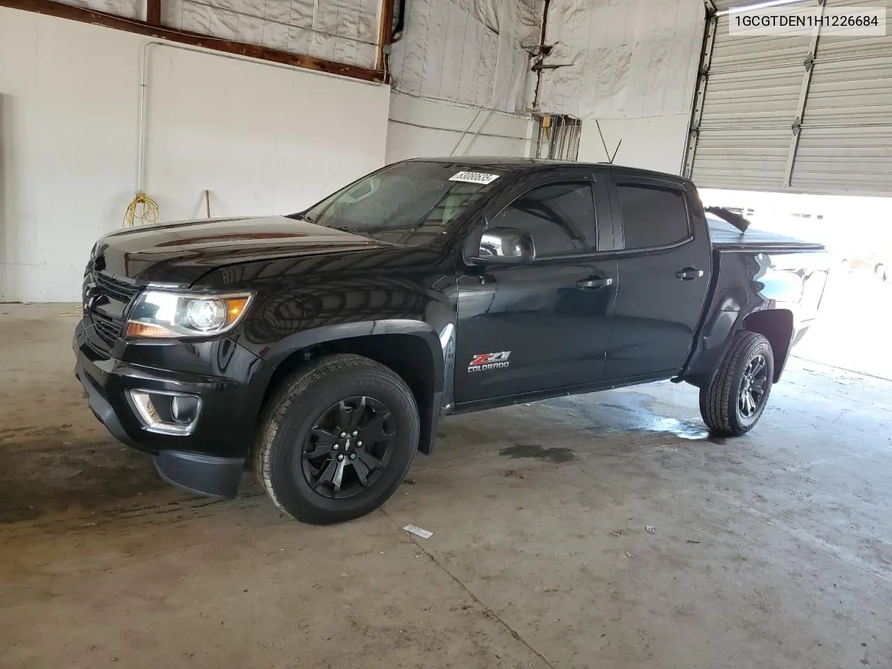 2017 Chevrolet Colorado Z71 VIN: 1GCGTDEN1H1226684 Lot: 63080635